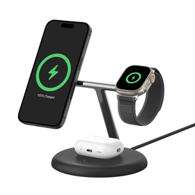 Kabellose magnetische 3-in-1-Ladestation mit Qi2 (15 W)