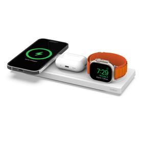Socle de chargement sans fil 3-en-1 avec chargement MagSafe officiel 15 W