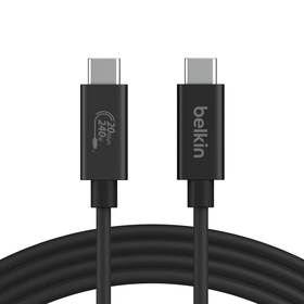 USB4 ケーブル、240W + 20Gbps