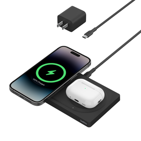 Station de recharge 2-en-1 avec MagSafe (15 W)